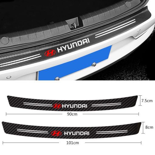 Nẹp Decal dán chống xước, ốp bậc cửa, nẹp chân, trầy cốp xe MG ZS, HS, MG5 - Hình ảnh 7