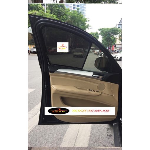 Rèm che nắng chống UV xe BMW X6 E71 2008- 2014, Rèm loại 1 cao cấp - Bảo hành 24 tháng- Đế nhựa - Hình ảnh 5