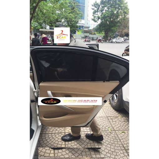 Rèm che nắng chống UV xe BMW 320i F30 đời 2012 - 2019 - Rèm loại 1 cao cấp - lắp đế nhựa - Hình ảnh 6