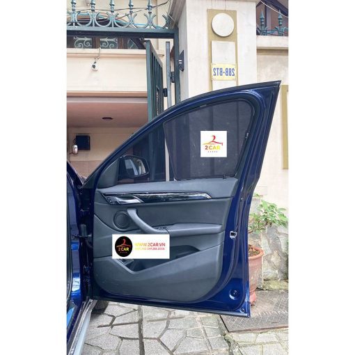 Rèm che nắng chống UV xe BMW X1, Rèm loại 1 cao cấp - Lắp đế nhựa - Hình ảnh 7