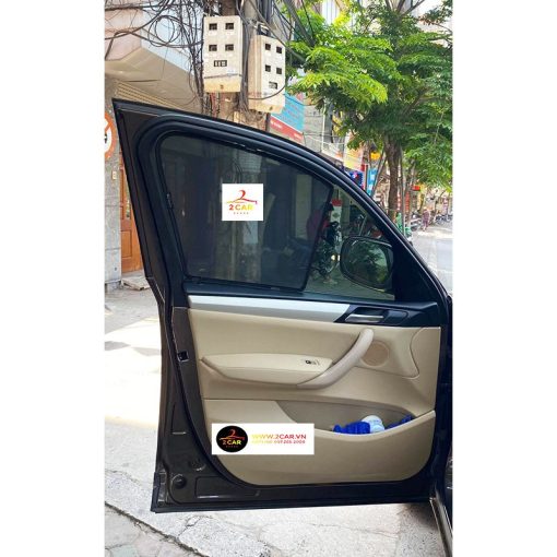 Rèm che nắng chống UV xe BMW X3, Rèm loại 1 cao cấp - Bảo hành 24 tháng - Lắp đế nhựa - Hình ảnh 5