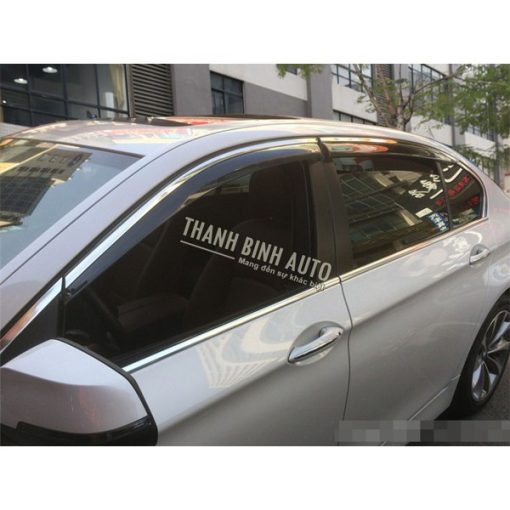 Vè che mưa xe OUTLANDER 2018-2023 chỉ inox cao cấp nhất thị trường - Hình ảnh 7