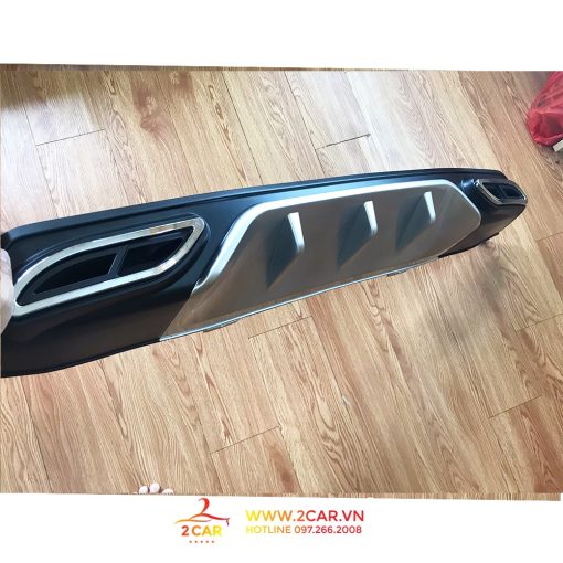 Lip Chia Pô, Lippo, líp pô Xe Honda Civic 2017 2018 2019 2020 2021 kiểu Mercedes - 2 pô - Hình ảnh 7