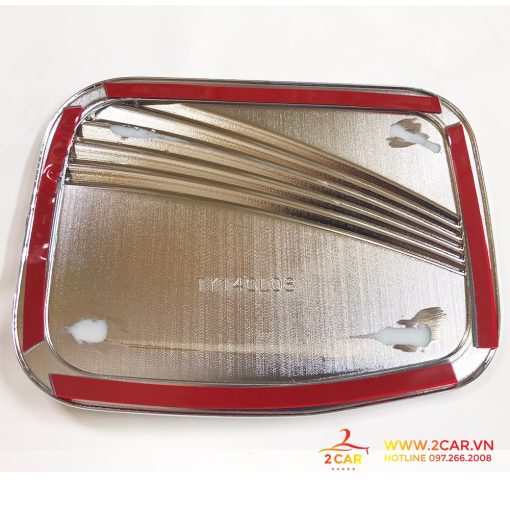 Ốp nắp bình xăng xe Toyota Altis 2022, 2023 nhựa ABS mạ crom cao cấp - Ảnh 7