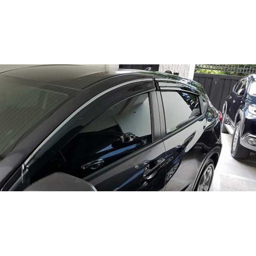 Vè che mưa xe Honda HRV 2018- 2021 chỉ mạ crom cao cấp - Giá 1 bộ - Ảnh 8