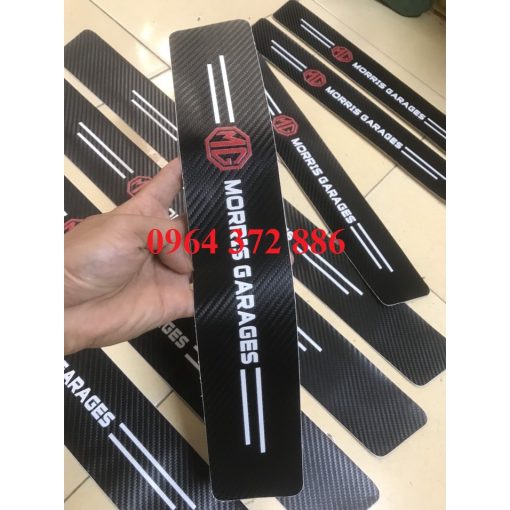 Nẹp Decal dán chống xước, ốp bậc cửa, nẹp chân, trầy cốp xe MG ZS, HS, MG5 - Hình ảnh 8