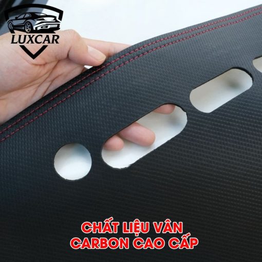 Thảm Taplo Da Carbon xe Outlander 2017- 2021 chất liệu cao cấp - Hình ảnh 8