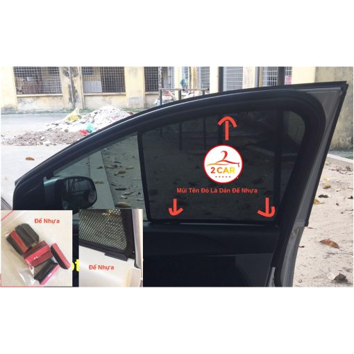 Rèm che nắng xe Toyota Rush 2018 - 2019- 2020- 2021- 2022 có nam châm cao cấp - Hình ảnh 8