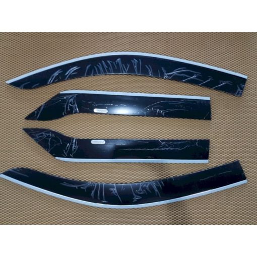 Vè che mưa xe Fortuner 2006 2007 2008 2009 2010 2011 2012 2013 2014 2015 2016 Chỉ INOX, loại Cao cấp nhất - Hình ảnh 6