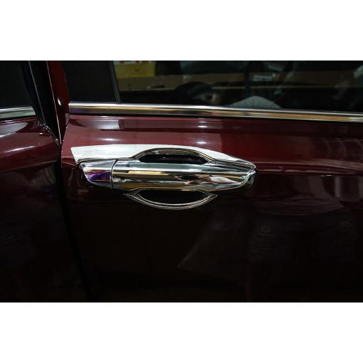 Ốp tay nắm, hõm cửa xe Honda CRV 2018- 2019 2020 2021 2022 2023 mạ crom cao cấp - Hình ảnh 8