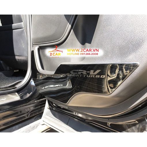 Ốp Tapli Cánh Cửa, màng loa xe Honda CRV 2018- 2019 - 2020 - 2021 - 2022 - 2023, Hàng TiTan Cao Cấp - Hình ảnh 6