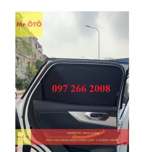 Rèm che nắng xe Baic Beijing U5- Hàng Loại 1 Mr Ô Tô - Bảo hành 24 tháng - Có hít nam châm - Hình ảnh 5