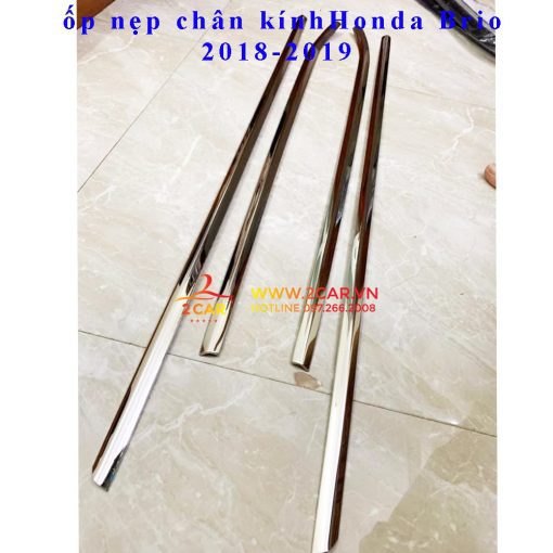 Nẹp viền chân kính, cong kính xe Honda Brio 2018-2023 - Ảnh 9