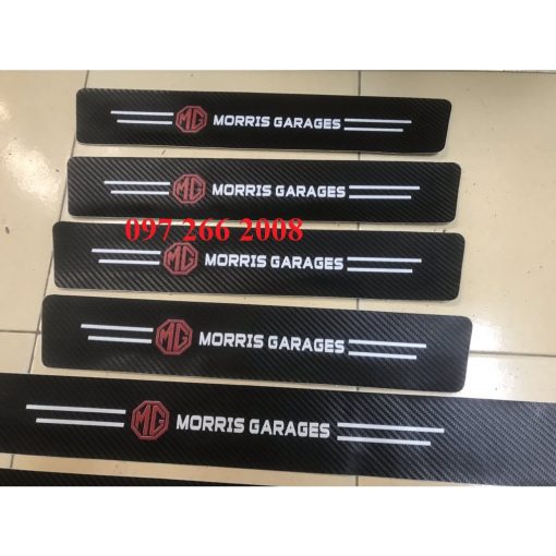 Nẹp Decal dán chống xước, ốp bậc cửa, nẹp chân, trầy cốp xe MG ZS, HS, MG5 - Hình ảnh 10