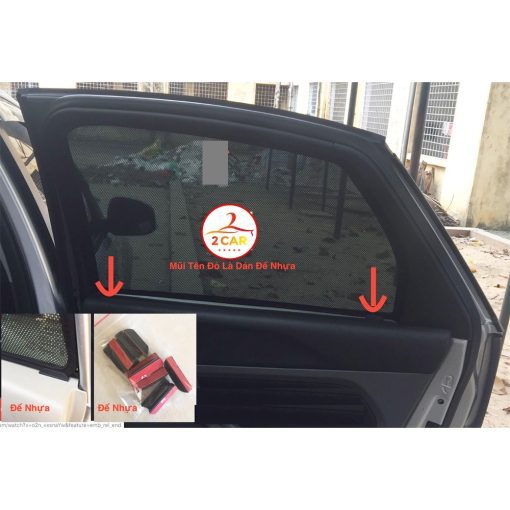 Rèm che nắng xe Chevrolet Cruze đời 2016 2017 2018 2019 2020 2021 - Đế nhựa cao cấp, Vừa khít xe, che nắng hiệu quả - Hình ảnh 6