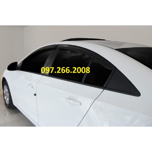 Vè che mưa nhựa đen xe Chevrolet Cruze, Lacetti 2003- 2020, 2021 - Hàng đẹp - Hình ảnh 6