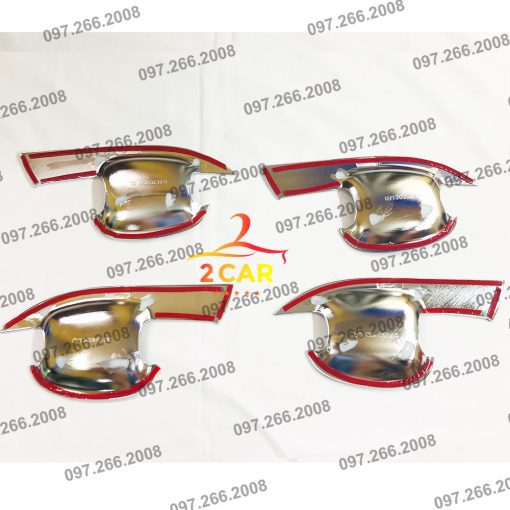 Ốp tay nắm, hõm cửa xe Cruze 2009 2010 2011 2012 2013 2014 2015 2016 2017 2018 2019 2020 Nhựa ABS mạ crom cao cấp - Hình ảnh 7