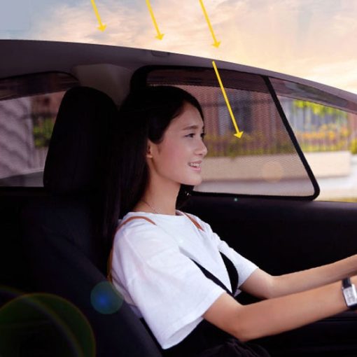 Rèm che nắng xe Chevrolet Cruze đời 2016 2017 2018 2019 2020 2021 - Đế nhựa cao cấp, Vừa khít xe, che nắng hiệu quả - Hình ảnh 8