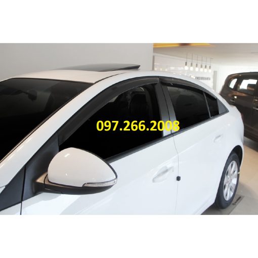 Vè che mưa nhựa đen xe Chevrolet Cruze, Lacetti 2003- 2020, 2021 - Hàng đẹp - Hình ảnh 8