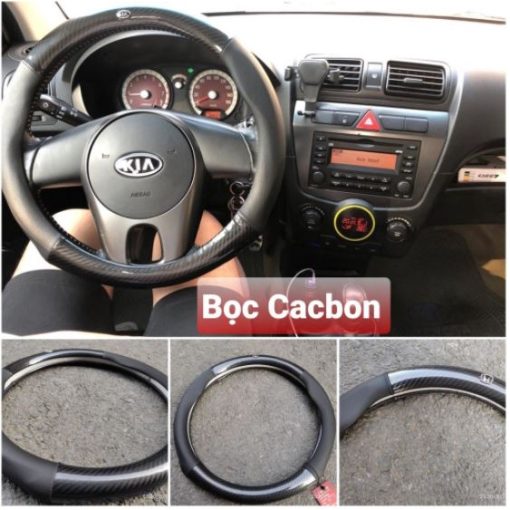 Bọc vô lăng xe Hyundai I10, I20, I30, Accent, Santafe, Tucson, Kona, Getz, Avante, Elantra, Sonata, Creta - Hình ảnh 8