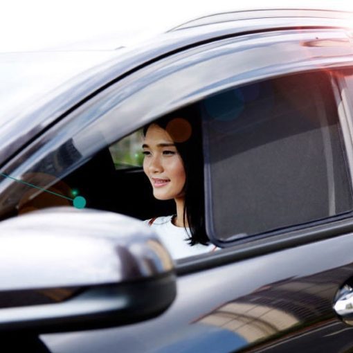 Rèm che nắng xe Chevrolet Cruze đời 2016 2017 2018 2019 2020 2021 - Đế nhựa cao cấp, Vừa khít xe, che nắng hiệu quả - Hình ảnh 9
