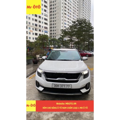 Rèm che nắng ghế 3 xe Kia SELTOS 2018- 2024 - Hàng Loại 1 Mr Ô Tô - Chống UV - Bảo hành 2 năm. - Hình ảnh 7