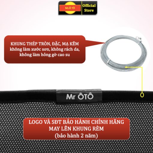 Rèm che nắng ghế 3 xe Kia SELTOS 2018- 2024 - Hàng Loại 1 Mr Ô Tô - Chống UV - Bảo hành 2 năm. - Hình ảnh 5