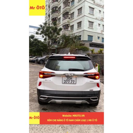 Rèm che nắng ghế 3 xe Kia SELTOS 2018- 2024 - Hàng Loại 1 Mr Ô Tô - Chống UV - Bảo hành 2 năm. - Hình ảnh 4