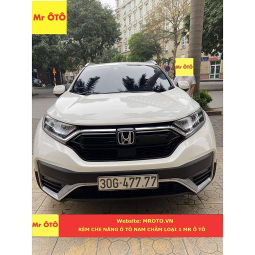 Rèm che nắng hàng ghế 3 xe HONDA CRV 2018- 2023 _ Loại 1 Mr Ô Tô - Chống UV - Bảo hành 2 năm. - Hình ảnh 8