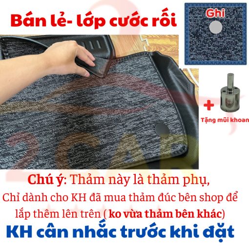 Thảm lót sàn NHỰA 5D xe Kia Seltos 2018 đến 2024 đúc nguyên khối TRÀN VIỀN - 3 tấm/bộ,không mùi, dễ vệ sinh - Hình ảnh 4