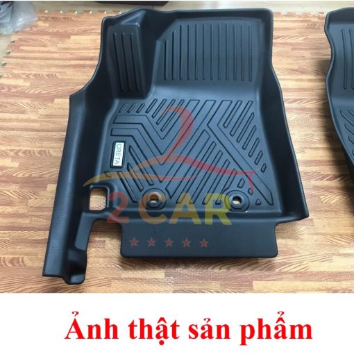 Thảm lót sàn NHỰA 5D Kèm RỐI SẴN xe Territory 2022 2023 2024 2025 Nhựa đúc TRÀN VIỀN nguyên khối, chất liệu nhựa dẻo - Ảnh 6