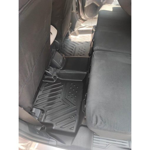 Thảm lót sàn NHỰA 5D xe Toyota WIGO 2023 2024 - Mẫu Nhựa TRÀN VIỀN không mùi, dễ vệ sinh - Hình ảnh 7