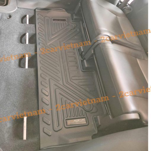 Thảm lót sàn NHỰA 5D xe Mitsubishi Pajero Sport 2018- 2024, 2025, Tràn viền nhựa TPE- dễ vệ sinh và lắp đặt- Mẫu BẬC DÀI - Hình ảnh 6