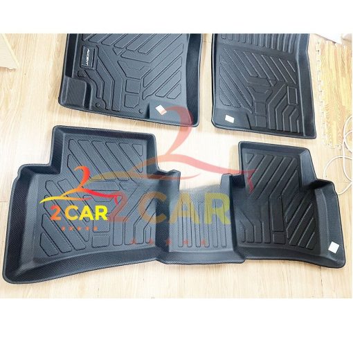 Thảm lót sàn NHỰA 5D Kèm Rối sẵn xe Hyundai ACCENT 2024- 2025 sàn TPE đúc vừa khít theo form xe, KO TRÀN VIỀN - Ảnh 7